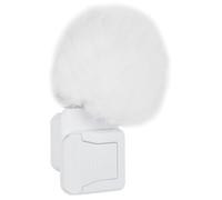 Wiffe Studio Microphone Windshield for R50 V, Windproof Cover, White