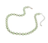 Wiffe Stylish Glass Beads Necklace Unique Beads Charm Neckchain Jewelry for Casual or Formal Occasion Fashion Accessory Minimalist Glass Bead Jewelry