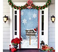 Wiffe Sustainable Christmas Door Hanging Decoration for Indoor, C