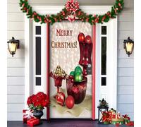 Wiffe Sustainable Christmas Door Hanging Decoration for Indoor, S