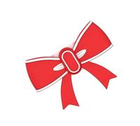 Wiffe Toniebox 2 Headphone Charms, Butterfly Bows Clips for Kids, Red