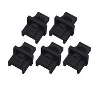 Wiffe Tool Less Install RJ45 Port Plug Silicone Protector Universally Fit Computer Networking Port Guard Silicone Ethernet Plug Cover