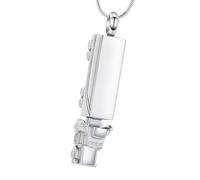 Wiffe Train Rustless Steel Keepsakes Pendants for Pet and Loved Holding Ashes Safely Comfortable Remembrances Memorials Gift Pendants