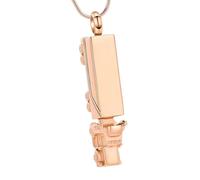 Wiffe Train Rustless Steel Keepsakes Pendants for Pet and Loved Holding Ashes Safely Comfortable Remembrances Memorials Gift Pendants