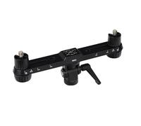 Wiffe Twin Microphone Stand Adjustable Sound in Studios and Broadcasting Environment Twin Mic Boom Stand