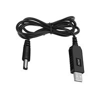 Wiffe USB to DC9V 12V Power Cable for Router Loudspeaker USB to DC5.5x2.1mm Plugs Charging Cable Power Cord Plugs Adapter Supply