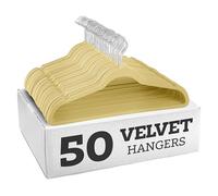 Wiffe Velvety Nonslip Clothes Hangers Without Traces Design Protects Against Creases Thin Space Savers Multifunctional for All Garments Velvety Shirt Hanger