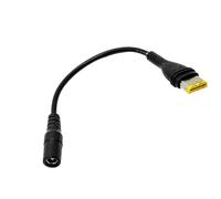 Wiffe Ventilator Adapter Line | Female Socket to Power Plug Cable 20cm, Compact Adapter Cord with Molded Ends and Short for Airsense 10