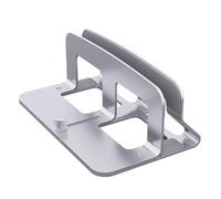 Wiffe Vertical Laptop Stand Adjustable Holder Space Saving Accessories | Space Saving Desktop Stand Holder Adjustable Dock, Laptop Stand for Desk Notebook, Dock Replacement Accessories