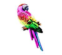 Wiffe Wall Art Decor Metal Bird Outdoor Backyard Patio, 2, C