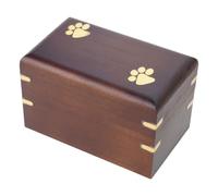 Wiffe Wood Pet Urn Box Designed to Provide Lasting Tributes | Safely Store Pet Ashes and, Crafted From Wood, Cherished Their Memory