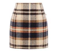 WIFFGO Womens Plaid Skirt 2026 Spring Dress Fall High Waisted Mini Wool Bodycon Pencil A line Dresses Outifts, A1-light Coffee, S
