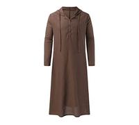 Wifgmjy Thobe for Men Kaftans Women Full Length Red Winter Kaftans Women Full Length Plus Size Short Dresses for Women UK Mens Dressing Gowns Fleece Mens Hooded Dressing Gowns