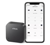 WiFi 2.4GHz Smart IR Remote Controller, IR RF Remote Control for TV, Air Conditioner, Infrared RF Appliances, Compatible with Tuya/Smart Life App, Only compatible with Fixed Code RF 433 MHz