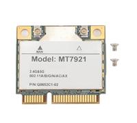 WiFi 6 Wireless Card, Dual Band 574Mbps Mini PCIE Wireless Card with Bluetooth 5.2 Connectivity, Network Adapter for Laptop