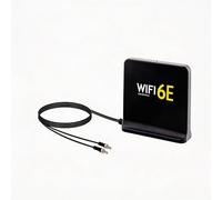WiFi 6E 12dBi TS9 Antenna with Tri-Band WiFi, 4G LTE and 5G Connectivity 6FT TS9 Connector Magnetic Base High Gain Extension Antenna for Netgear AT&T Nighthawk Verizon MiFi Hotspots Netgear Router