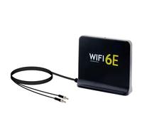WiFi 6E 12dBi TS9 Antenna with Tri-Band WiFi, 4G LTE and 5G Connectivity 6FT TS9 Connector Magnetic Base High Gain Extension Antenna for Netgear AT&T Nighthawk Verizon MiFi Hotspots Netgear Router