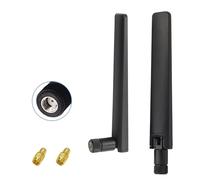 WiFi 6E Antenna Dual Band 2.4GHz 5GHz 5.8GHz 12dBi MIMO RP-SMA Connector for WiFi WLAN Router Wireless Network Card USB Adapter Security IP Camera Video Surveillance Monitor Bluetooth Antenna