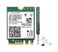 WiFi 6E AX210NGW Wireless AX WiFi Card BT5.2 M.2 2230 Tri-Band Expands WiFi to 6GHz 160MHz 802.11ax ac MU-MIMO AX210 AX5400Mbps WiFi 6E Network Card Better AX200NGW Only for Windows 10 11
