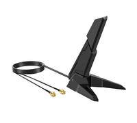 WiFi 6E Tri-Band Antenna Magnetic Base Shark Fin PC Gaming RP-SMA Antenna | Replacement Antena Booster Range for Asus Gigabyte MSI Gaming Motherboard PC Desktop Computer PCIe WiFi 6E Card, Slinkdsco