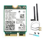WiFi 7 BE200 M.2 Key E Network Card, 9.3Gbps, 2.4G/5G/6GHz, Bluetooth 5.4, Windows 10/11 Compatible