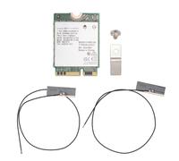 WiFi 7 Card BE200NGW High Speed MU MIMO 2.4G 574Mbps 5G 2400Mbps 6G 5800Mbps Bluetooth 5.4 Network Adapter for 10 11 Linux Chrome OS Computers (WiFi 7 Card with Inbuilt Antenna)