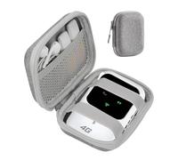 WiFi Access Point Carrying Case - Portable WiFi Access Point Travel Bag | Large Capacity Router Storage Case, Zipper Carrying Bag for Charger and Ec, Single Attribute, Se référer au descriptif, Refer