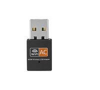 Wifi Adapter USB Computer Receiver Dual Band 5G 2.4G Mini External Wireless Network Card with RTL8811 Chip AC600M High Speed Transmission for Laptop Desktop PC ABS Black