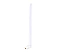 WiFi Antenna 5dBi RP-SMA Male High Gain 2.4/5.8GHz Omni Direction Dual Band Compatible with Bluetooth / Zigbee Antenna White