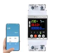 WiFi Automatic Intelligent Circuit Breaker Single Phase Digital Adjustable Voltage Current Leakage Protective Devic(WiFi version)