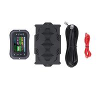 Wifi Battery Meter 2.4in HD Display Remote Battery Tester with Real Time Monitoring for Electric Car Scooter RV 10 100V 600A ABS Brass Silicone