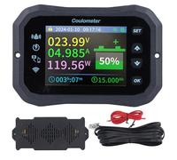 WIFI Battery Monitor, 0-400A 10-100V Battery Capacity monitor Color Screen RVBattery, Remote Monitoring Bidirectional Detection Lead a cid lithium Tester For Car RV ATV SUV