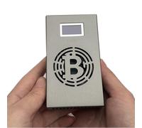 WiFi Bitcoin Miner BTC Miner Solo Mining Machine LV06 Hashrate 500GH/S with Power Supply Home Use Micro Silent Cryptocurrency Mining Machine (LV06 (500GH/S))