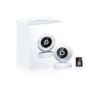 Wifi Camera, Indoor Camera for Security, 1080p Pet Camera,Wireless 170° for Baby Monitor,with App HIDVCAM Night Vision Motion Activated Alerts Secret Surveillance for Indoor/Home(64G SD Card Included)