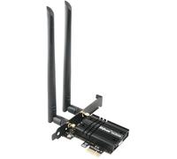 WiFi Card 3000Mbps Bluetooth 5.2, Intel WiFi 6 AX200 Chip, 5G/2.4G PCIe Bluetooth WiFi 6 Card for PC Win 11/10(64Bit)