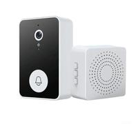WiFi Connected For Smart Home Doorbell With 2K Video And Wide Angle For Enhanced Visitor Safety And Recognition(A)