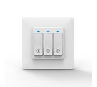 WiFi Curtain Blind Switch For Roller Shutter Electric Motor, Work With APP Home Voice Remote Control(EU White)