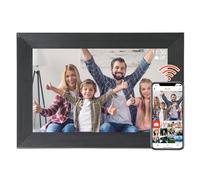 WiFi Digital Picture Frame, 10 Inch Touch Screen Digital Frames, 32 GB Memory, Auto Rotate, Share Photos and Videos via Frameo App Smart Digital Photo Frame(Black)