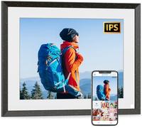 WiFi Digital Picture Frame 9.7 Inch Digital Photo - WiFi Smart Digital Frame with Touch Screen, 32GB Memory, Motion Sensor, Send Pics and Video via App from Anywhere, Best Gift for The Important Day
