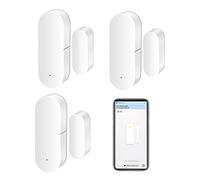 WiFi Door Sensor: Smart Door Open/Closed Detectors, Wireless Window Sensor with App Notification Alert, Contact Sensor for Home Security, Compatible with Alexa Google Assistant (3pack)