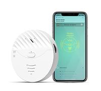 WiFi Door Window Alarm: Smart Window Alarm,Vibration Sensors with 130dB Alarm and Free App Alerts, Compatible with Alexa Google Home, Glass Break Security Alarm Sensor for Kids Garage Office