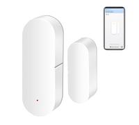 WiFi Door Window Sensor: Smart Contact Sensor for Home Security, Wireless Door Open/Closed Detectors with App Notification Alert, Compatible with Alexa Google Assistant (1pack Door Sensor)
