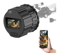 WiFi Electronic Eyepiece Camera with 1.5" TFT Display, 1080P HD Digital Telescope Camera with 64GB Storage, Wireless Astrophotography Camera for Telescope, Microscope, Binoculars (28-50mm)