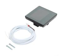 WiFi Enabled Programmable Thermostat for Floor Heating with For Alexa Voice Control and For Smart Life App Integration for Easy Management (Water and floor heat)