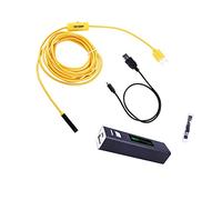 WiFi Endoscope Camera, 1200P HD Borescope Inspection Camera with 8 Adjustable Led Lights, Rechargeable Waterproof Endoscope for Smartphone Tablet (10M)