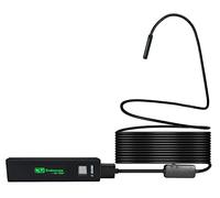 WiFi Endoscope Inspection Camera 1200P Borescope, IP68 Waterproof, 2-10M Cable, Compatible with Android, iOS, Windows, Mac