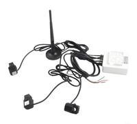 WiFi Energy Meter 80A for Alexa Voice Control | 3-phase compatible, 80A max current, for ct clamp included, for tuya app , real-time stats