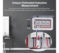 WiFi Energy Meter for & Matter-Compatible Systems - -50A Real- Power, Voltage, Current, kWh &