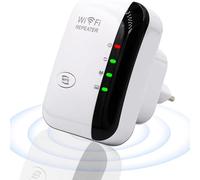 WiFi Extender Booster 2025 - 300Mbps Signal Repeater with Ethernet Port, Covers 3000 Sq.ft & 30 Devices - Dual Mode (Repeater/AP), Strong Wireless Internet Amplifier for Home & Office (White)