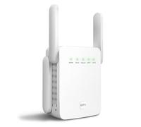 WiFi Extender Booster, Dual Band 1200Mbps WiFi Range Extender, Internet Signal Booster with Ethernet Port & 4 Antennas, WiFi Booster Repeater Quick Setup, Home Wifi Booster Range Extender